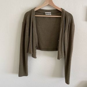 UO cropped cardigan
